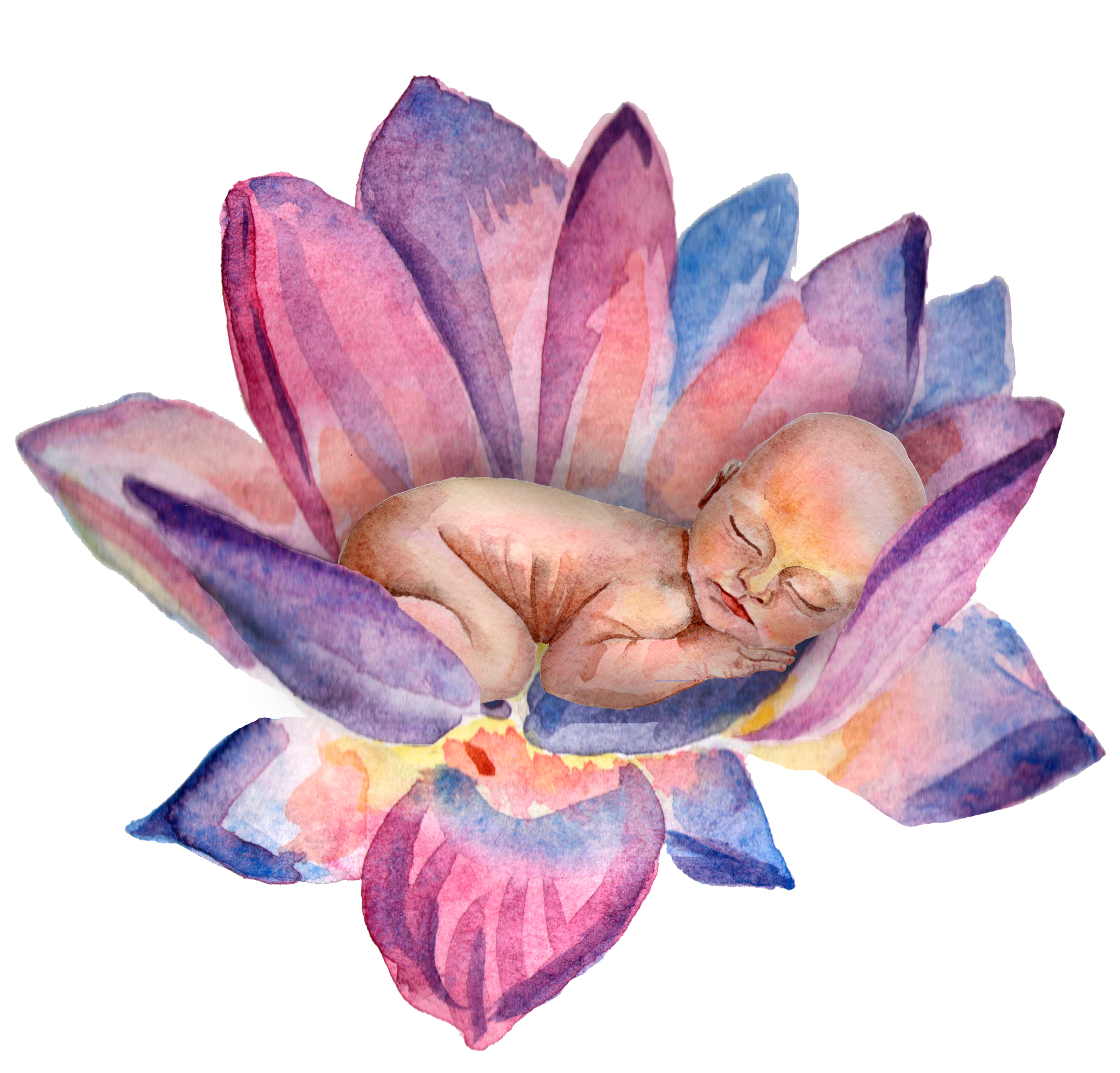 Natural childbirth with Hypnobirthing.